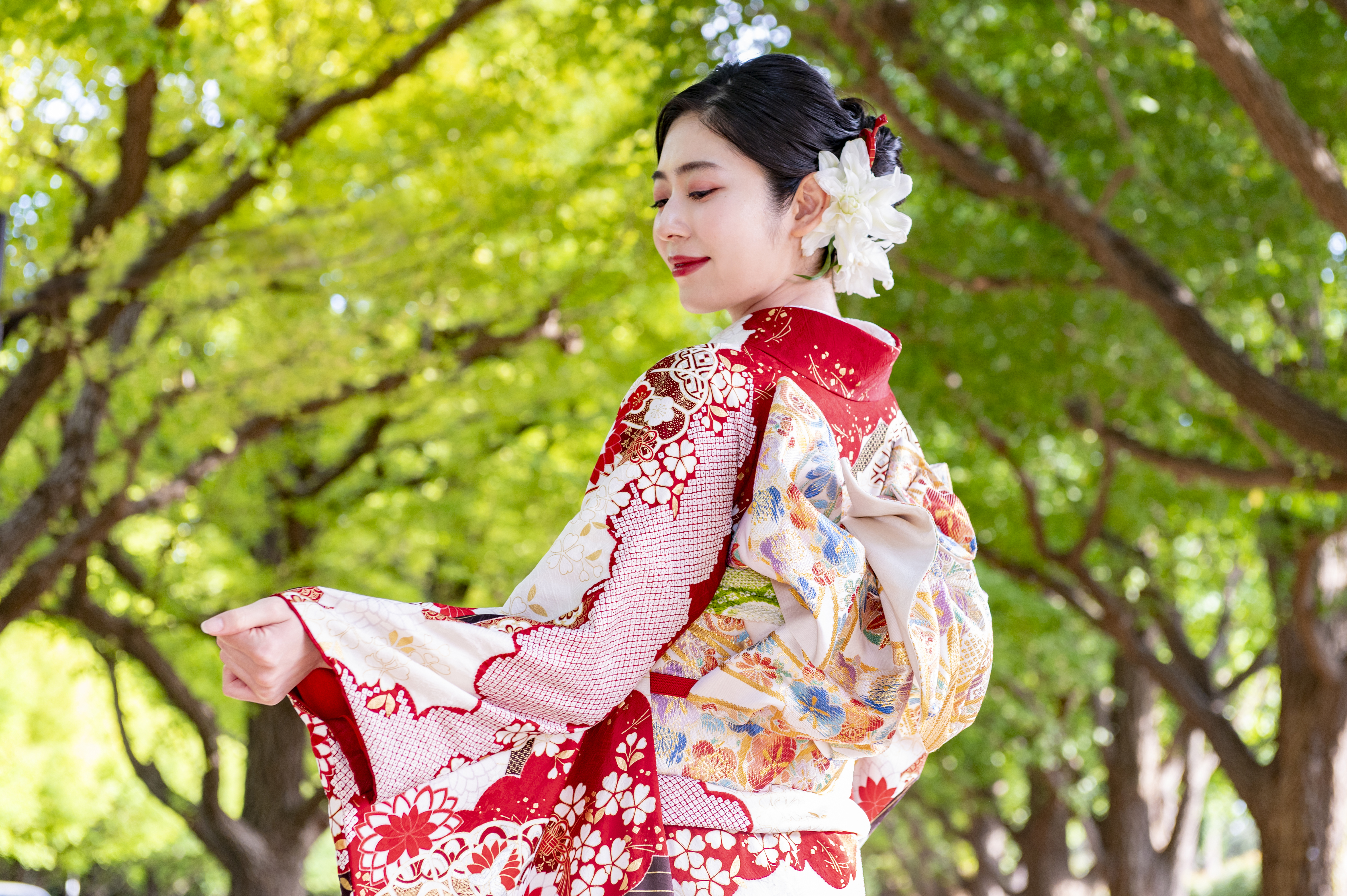 Furisode Kimono Rental in Tokyo  KAWAII TOKYO Tsukiji